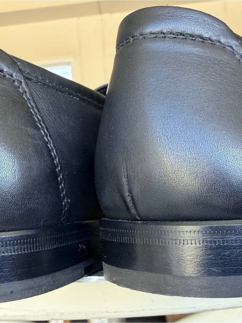 Excellent Salvatore Ferragamo Men Gancini Bit Loafers Black Leather 7.5D